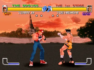 Fatal Fury - Wild Ambition (US) screen shot game playing